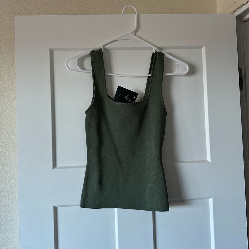 Sage Green Women's Tank Top